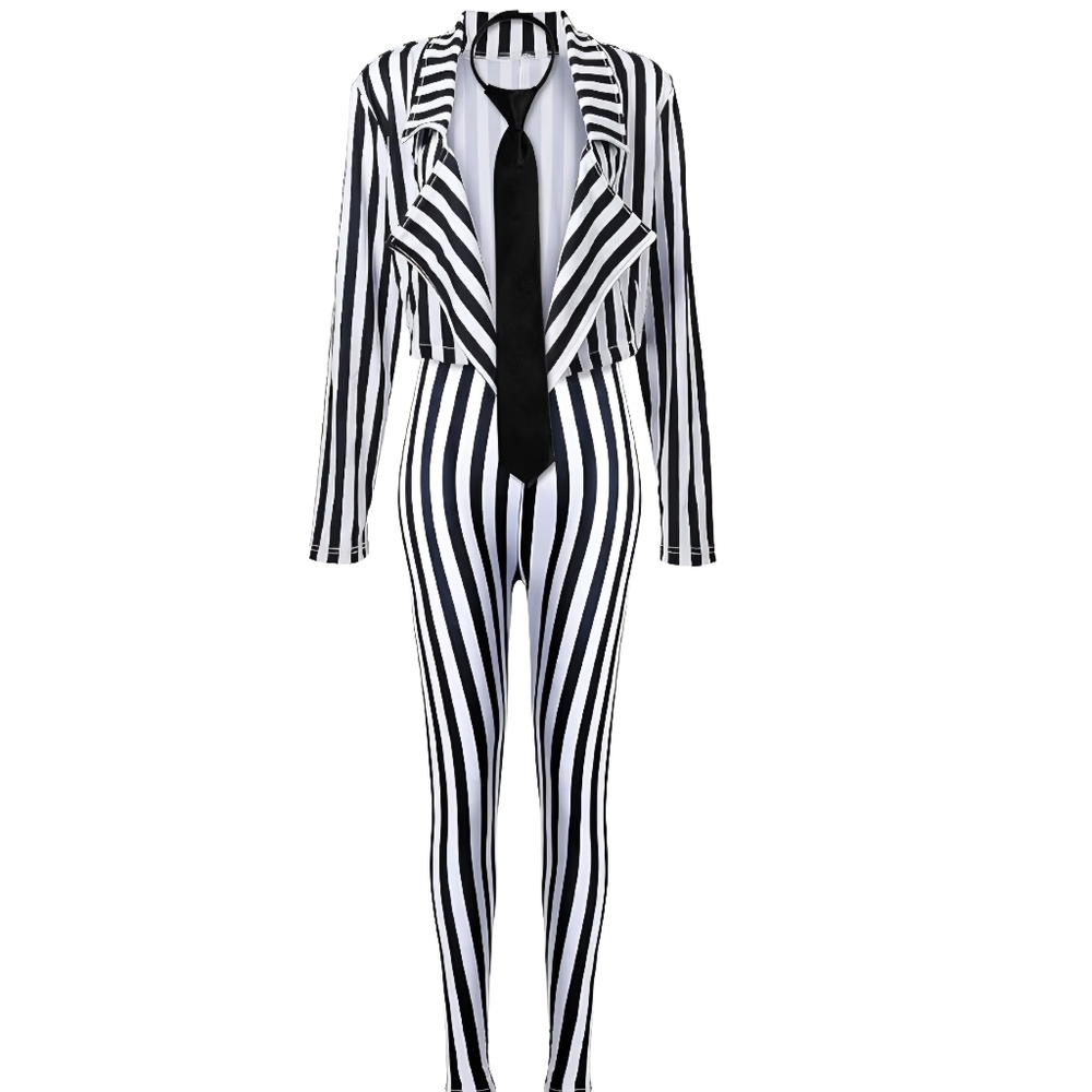 Beetlejuice Womens Costume Size XL